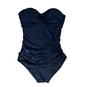 Victoria's Secret Black Strapless Bathingsuit size 8C